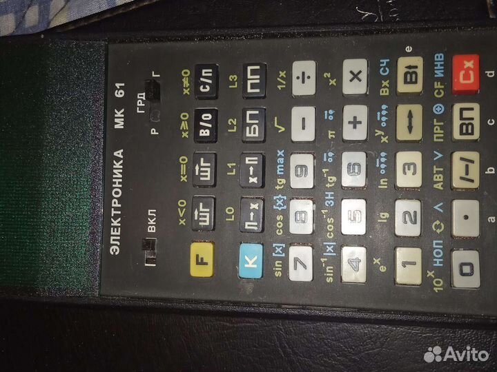 Калькулятор Электроника мк61
