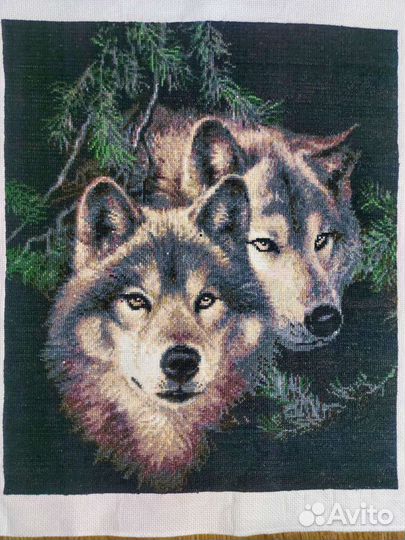 Картина вышитая крестиком