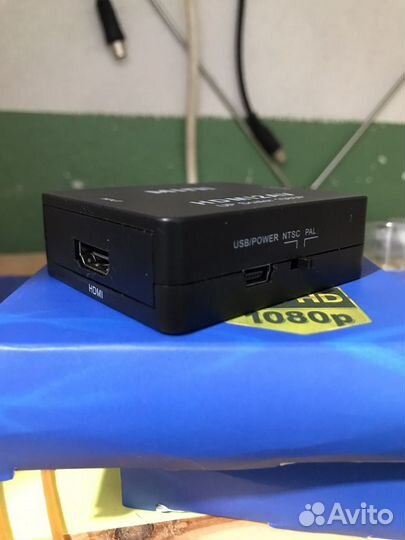 Преобразователь сигнала с hdmi на rca (тюльпаны)