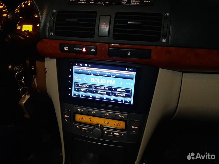 Android магнитола Toyota Avensis T250, есть Teyes