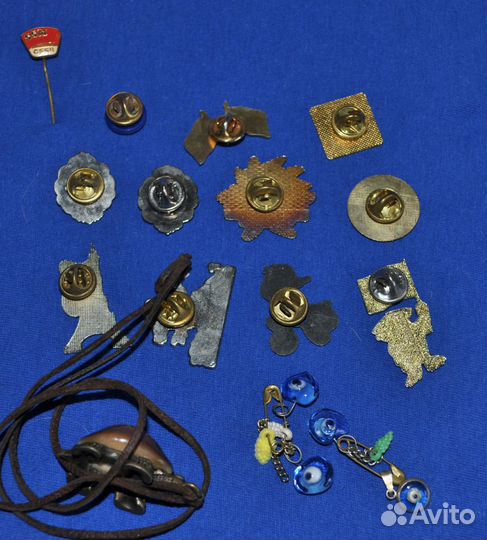 Значки иностранные и советские