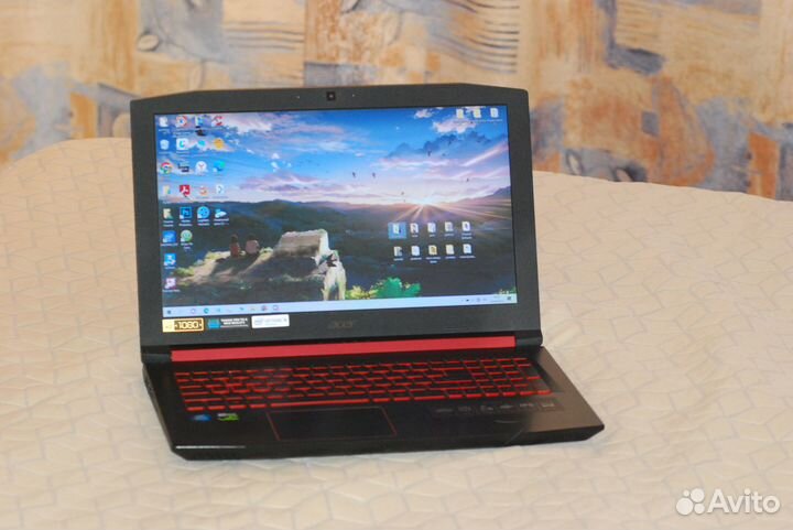 Игровой ноутбук Acer Nitro i7 8750h 1tbssd 1050ti