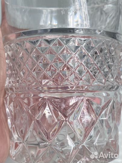 Штоф хрустальный для виски набор