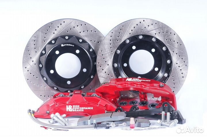 Спортивные тормоза Nissan Pathfinder 405мм 8 pot