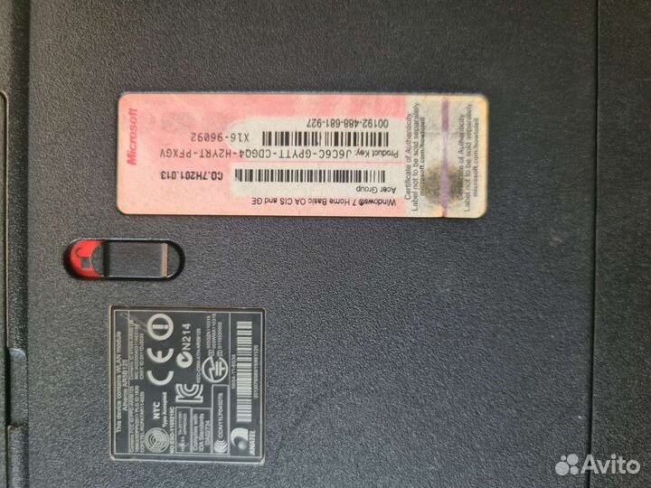 Ноутбук Acer aspire 5733