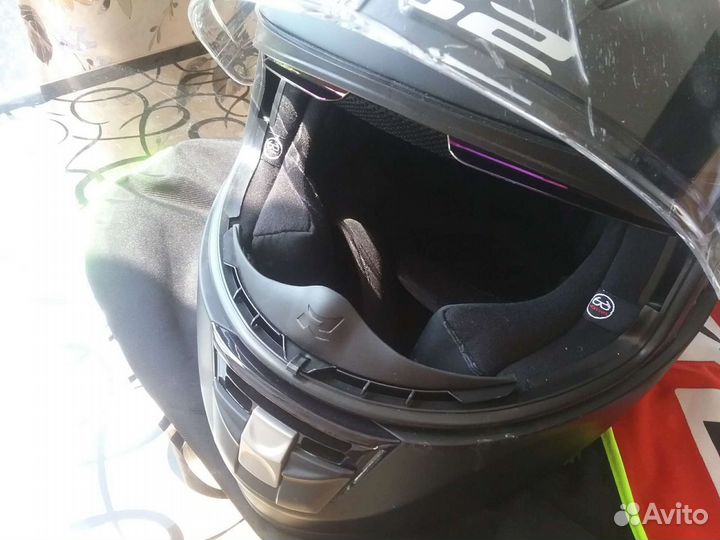 Мотошлем лс2 vector эво