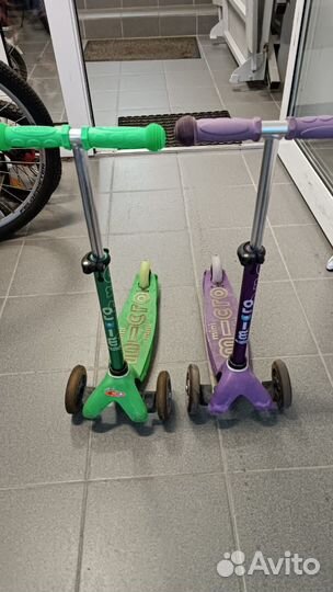 Самокат mini micro deluxe 2-4 года двойня