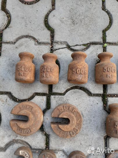 Гири СССР для весов
