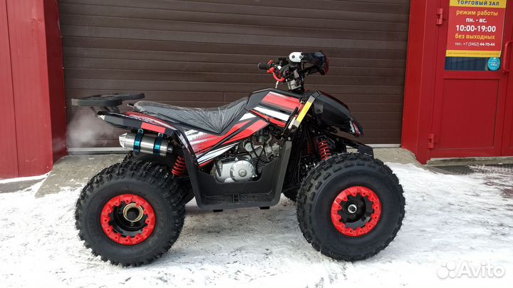 Квадроцикл черно-красный promax sport - PRO 180
