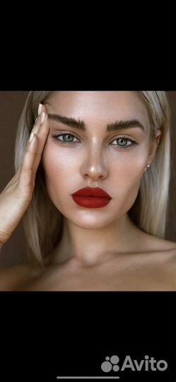 Помада красный бархат