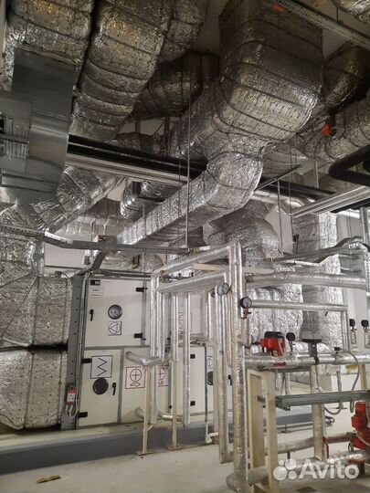 Монтаж вентиляции, отопления, кондиционирования