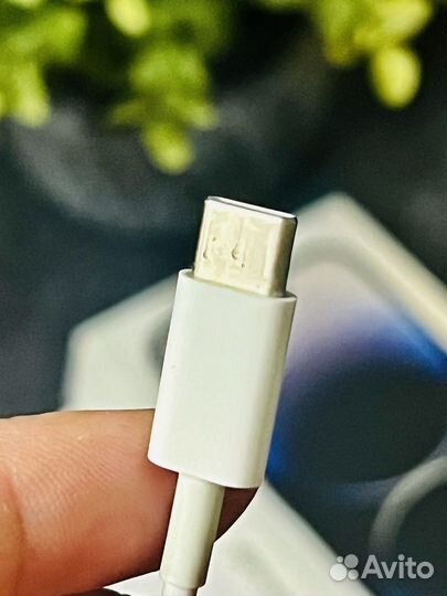Кабель зарядки iPhone оригинал б/у (type-c, usb)