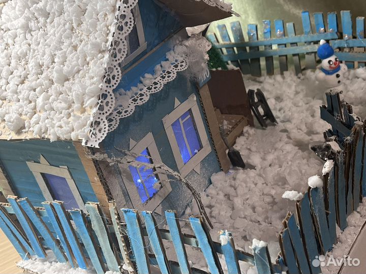 Поделка в садик,школу.новогодняя