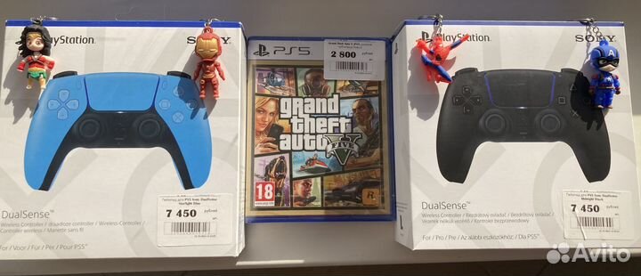 Джойстик на ps5 (новые)