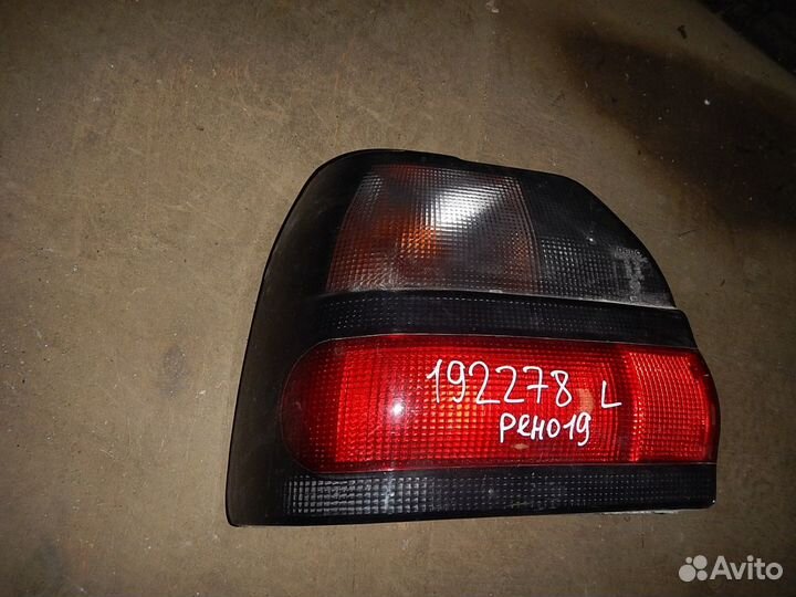 Фонарь задний левый, Renault (Рено) -19 (92-96)