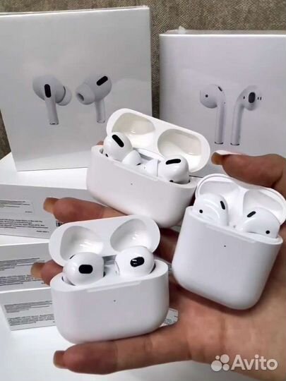 Беспроводные наушники apple airpods
