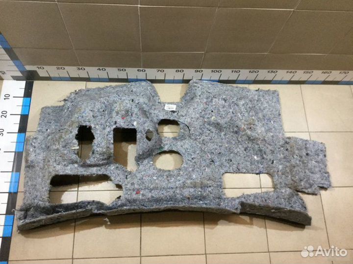 Шумоизоляция моторного щита Volkswagen Polo После