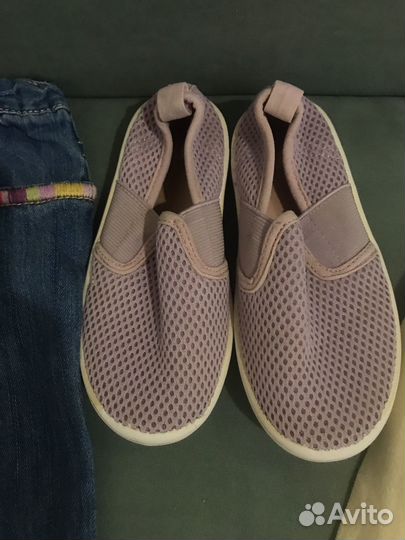 Джинсы, кофта,летняя обувь для девочки 3 -5 лет