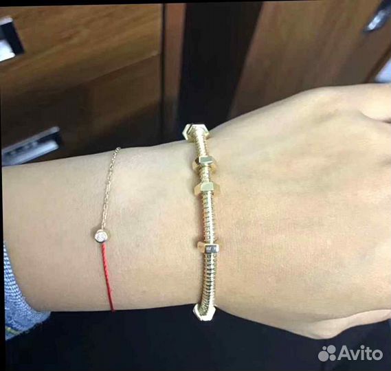 Браслет Cartier натуральное золото