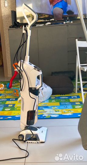 Вертикальный паровой пылесос 6в1 kitfort kt-595