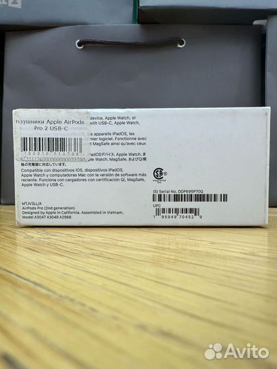 Наушники Apple Airpods Pro2 USB-C