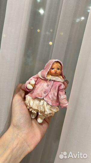 Ватные елочные игрушки