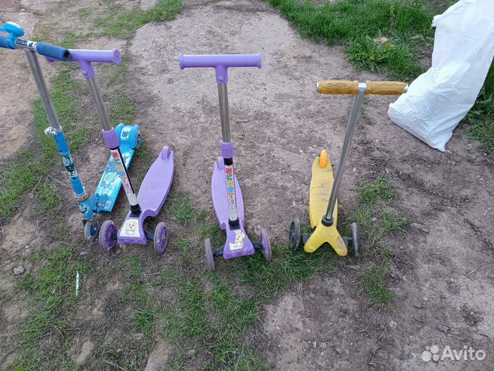 Самокат детский трехколесный