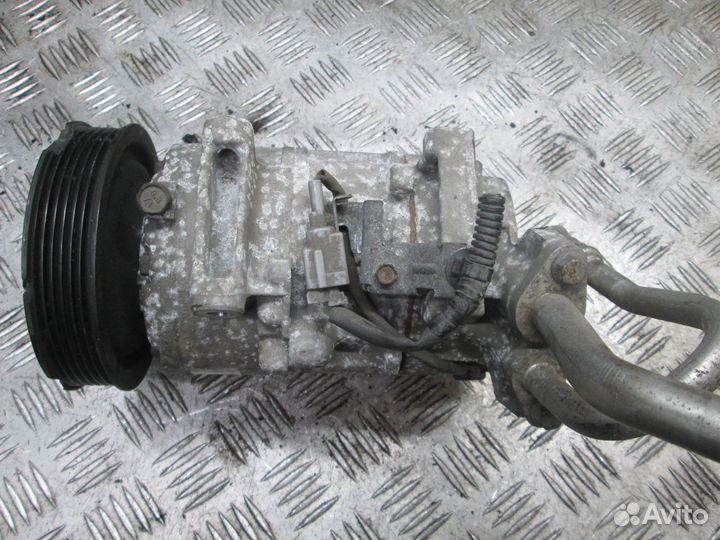 Компрессор кондиционера Рено Меган Сценик 3 1.6