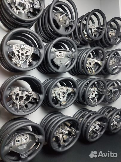 Руль Hyundai Santa Fe Classic перетянутый на обмен