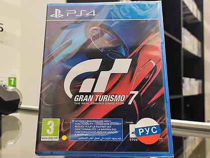 Gran Turismo 7 PS4/PS5 новый, рус титры