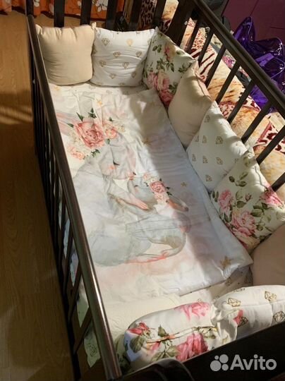 Бортики в кроватку