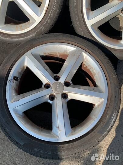 Комплект колёс audi A4 B8 R18