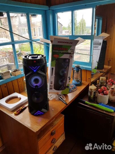 Bluetooth колонка караоке