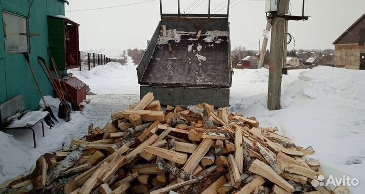 Дрова ольховые колотые