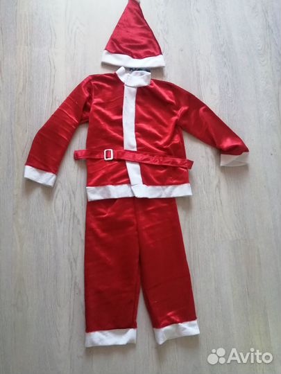 Костюм деда мороза детский