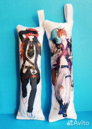 Аниме набор брелок, значок