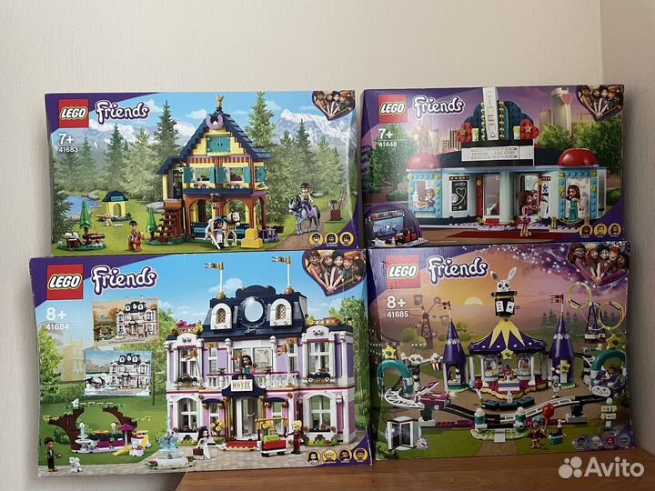 Lego Friends (оригинальные, новые, с пломбами)