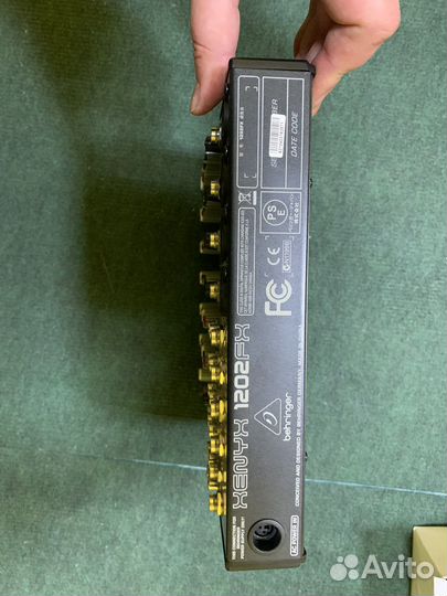 Микшерный пульт behringer xenyx 1202fx