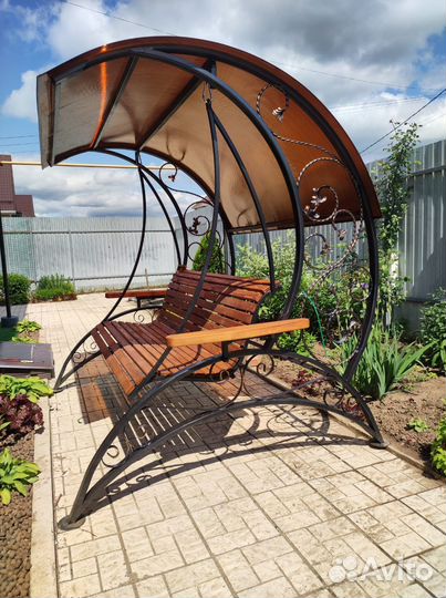 Качель навесная люкс 