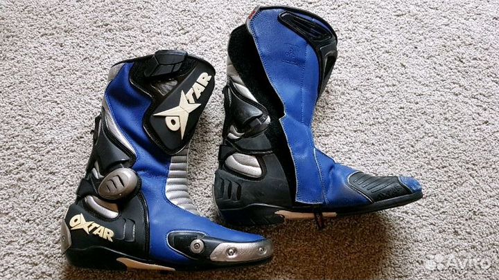 Мотоботы кожа