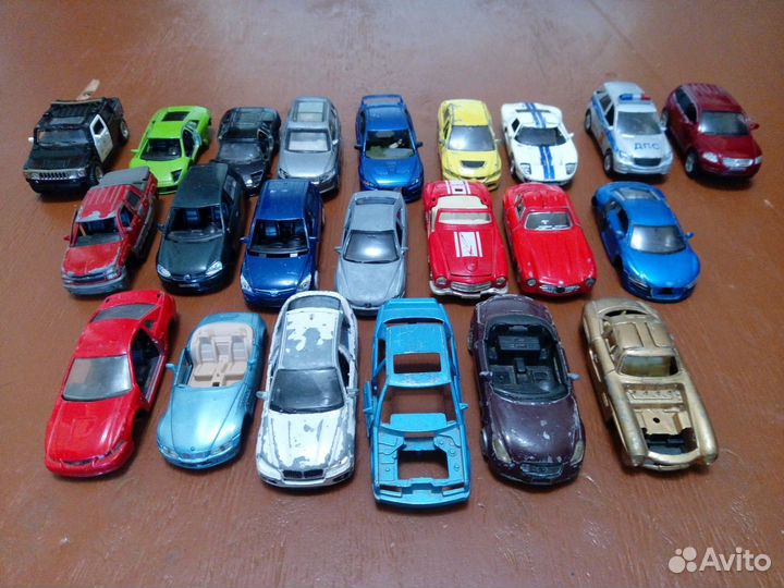 Модели на запчасти и запчасти для моделей машинок