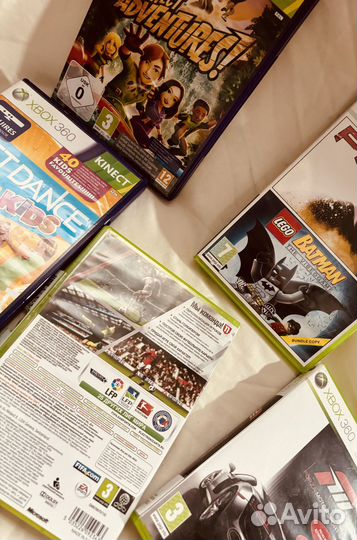 Диски на xbox 360