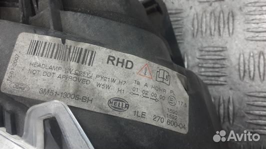 Фара правая ford C-MAX 1 (KML13MU01)