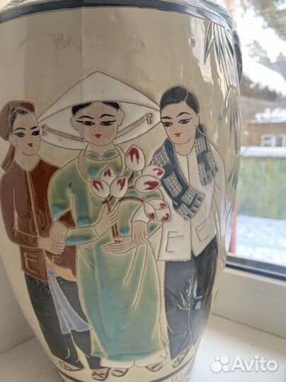 Ваза Китай, фарфор, отличном состоянии 1980 год