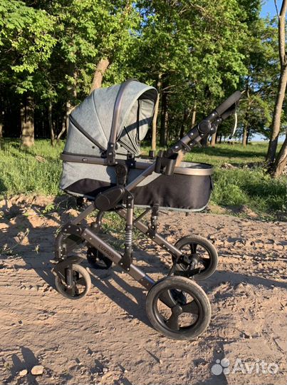 Коляска 2 в 1 luxmom