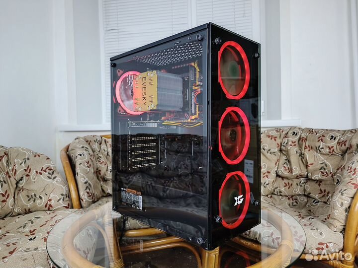 Игровой компьютер Intel 8 ядер, 32Gb, SSD+HDD