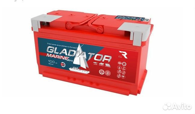 Аккумулятор морской 100Ач