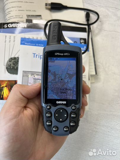 Навигатор Garmin Gpsmap 60CX (С картами)
