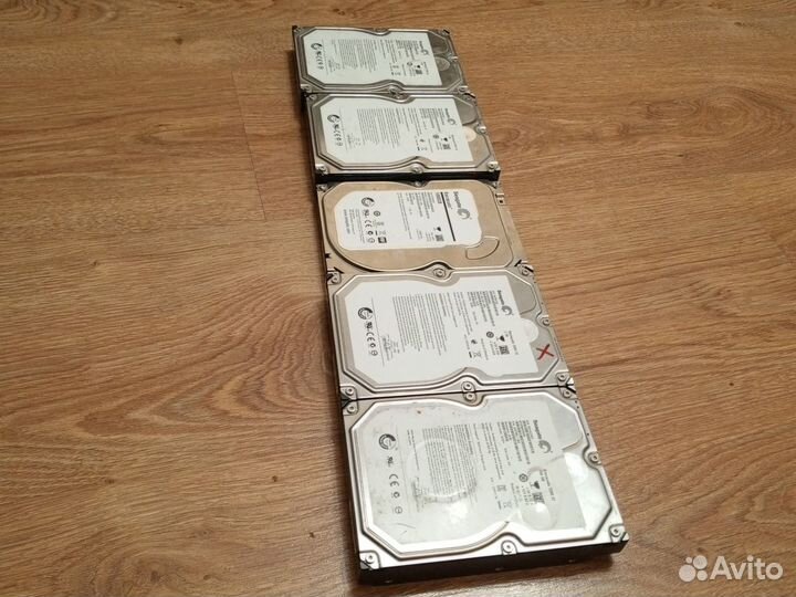 5 нерабочих жестких дисков Seagate barracuda