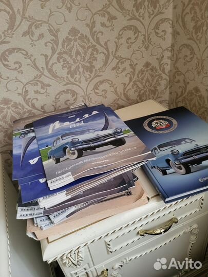 Журнал deagostini волга газ 21